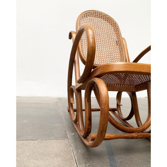 Jugendstil Children Rocking Chair, 1910s For Sale - Image 6 of 18