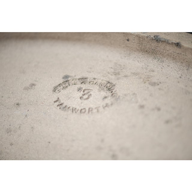 Large English Campana Garden Urn or Planter Pot on Square Plinth Base For Sale - Image 9 of 13