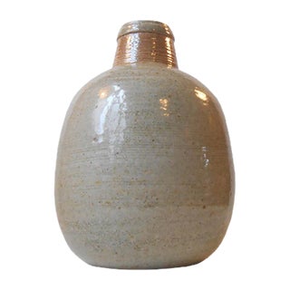 Large Danish Stoneware Vase by Niels Kahler for HAK, 1970s For Sale