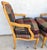 Vintage Louis XV French Provincial Armchairs Plaid Tartan Fauteuil Cabriole Legs For Sale - Image 4 of 16