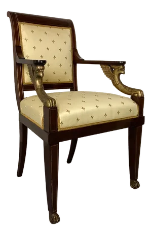 French Empire High Armchair