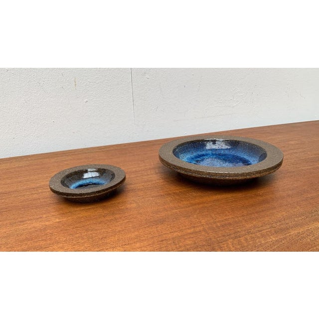 Mid-Century Danish Studio Pottery Bowls from Michael Andersen, Bornholm, 1960s, Set of 2 For Sale - Image 4 of 18