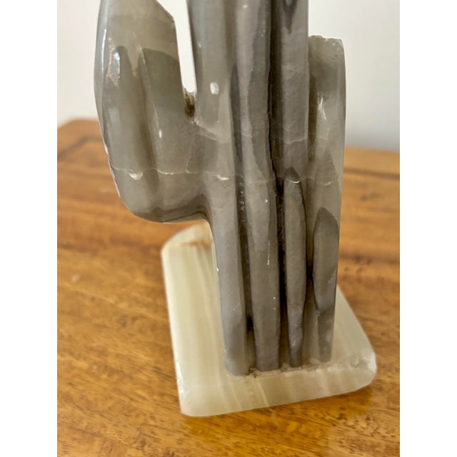 Stone Midcentury Agate Sleeping Hombres Bookends For Sale - Image 7 of 8