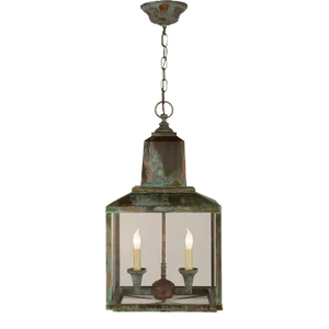 Suzanne Kasler for Visual Comfort Signature Brantley Lantern in Verdigris