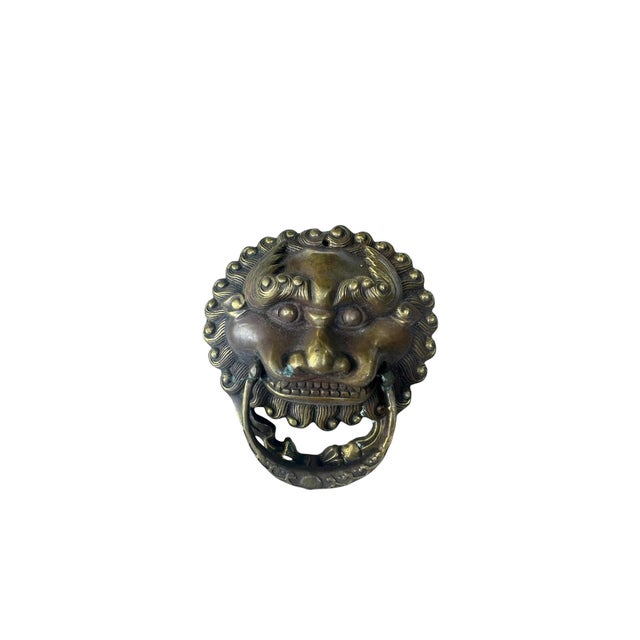 Solid Brass Vintage Lion Door Knocker Home Decor