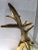1970s Recumbent Brass Deer For Sale - Image 9 of 10