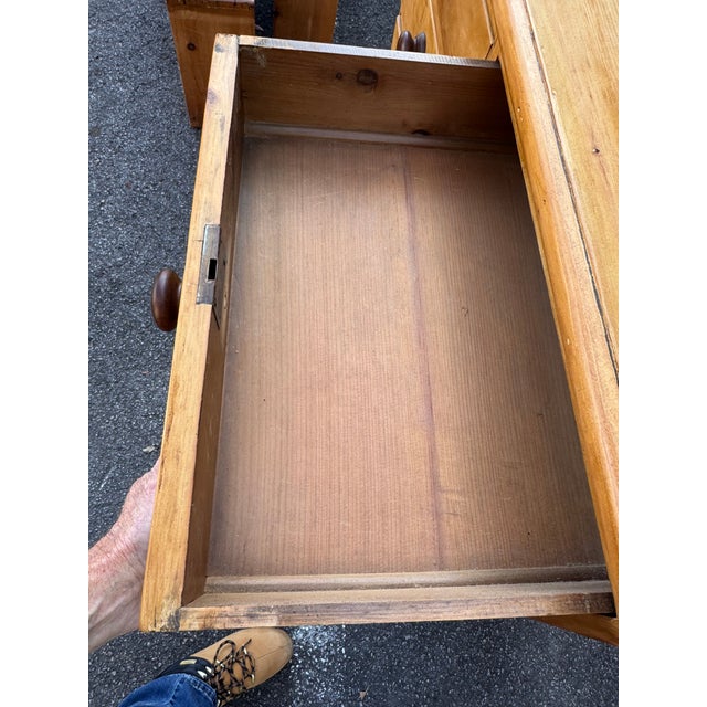 Tan 19th Century English Pine Chest of Drawers For Sale - Image 8 of 11