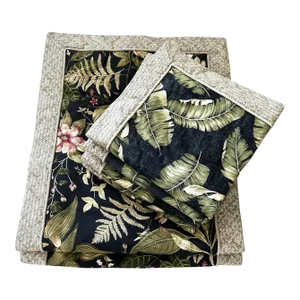 Vintage Thomasville Tropical Pillow Shams-A Set