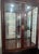 Brass 1980s Chinese Solid Hardwood Display Cabinet/Curio Hutch For Sale - Image 8 of 10