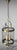 Mid-Century Modern Mid 20th Century Neoclassical French Brass and Blown Glass Lantern For Sale - Image 3 of 18