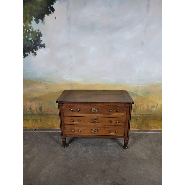 Louis XVI Oak Chest of Drawers For Sale - Image 13 of 13