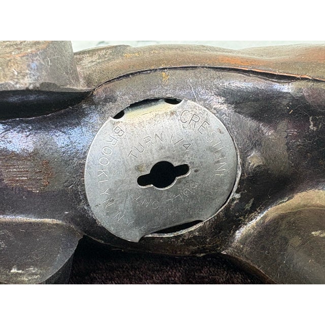 Early 20th Century Cast Metal Horse Coin Bank by Creative, Brooklyn Ny 5.25” For Sale - Image 9 of 10