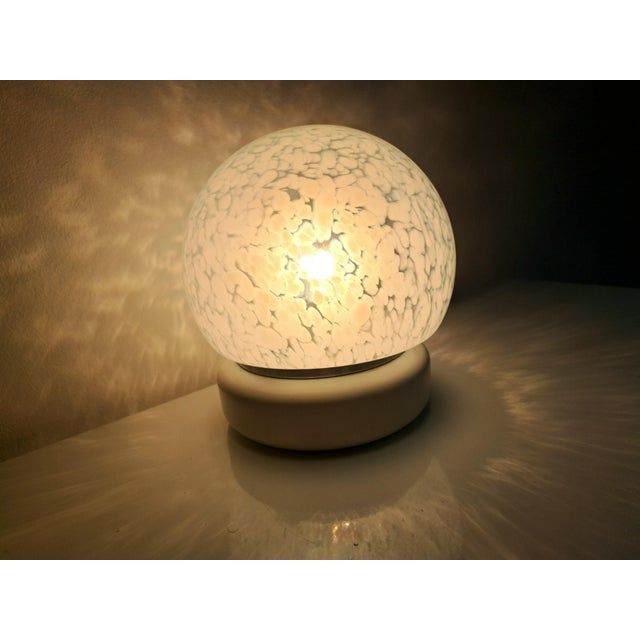 Murano Glass Table Lamp from Manifattura Di Murano, 1970s For Sale - Image 9 of 11