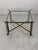 Hollywood Regency Inspired Brass Coffee Table, 1970s For Sale - Image 4 of 8