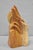 Vintage Seymour Shuren Modern Pink Carved Marble Abstract Panther Cat Sculpture For Sale - Image 16 of 18