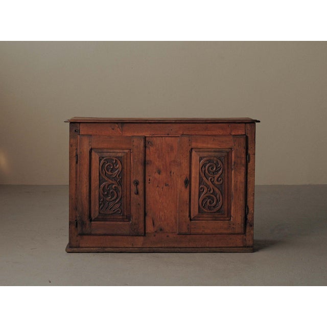 Alpine Folk Buffet in Wood, 1800s For Sale - Image 4 of 18