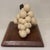 Large Scale Mid-Century Grape Cluster Sculpture Mounted to Wood Base For Sale - Image 16 of 18