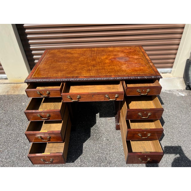 1920s Benjamin Ferber Partner Desk Chairish