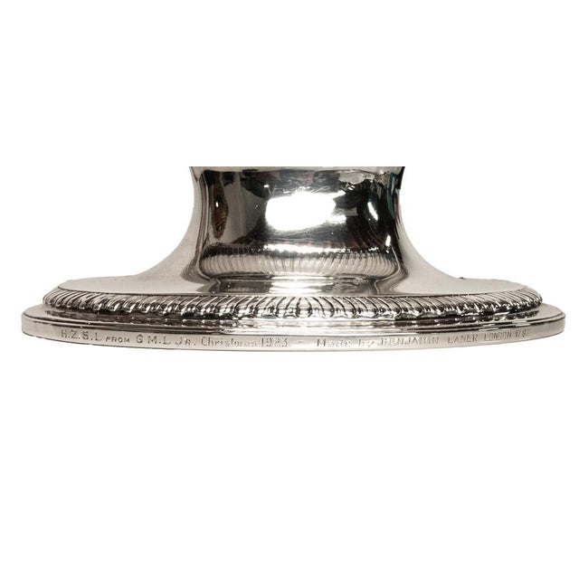 Antique George III Sterling Silver Soup Tureen Cover Benjamin Laver London 1787 For Sale - Image 16 of 18