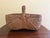 French Country Late 19th Century American Oak Splint Basket With Wrapped Bentwood Handle For Sale - Image 3 of 12