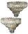 Vintage Murano Wall Sconces, 1980, Set of 2 For Sale