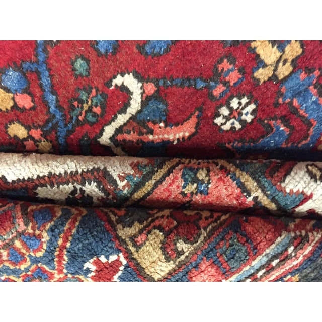 Vintage Rug 8'1 X 11'5 For Sale - Image 9 of 11