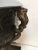 Vintage Bronze Garden Urn For Sale - Image 9 of 12