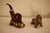 1930s 1930s Ronson Solid Brass Dog Pipe Rests - Scottie & Hound - Pair For Sale - Image 5 of 18