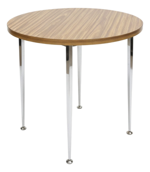 European Round Side Table, 1970s