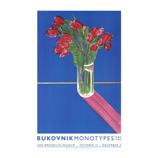 1984 Gary Bukovnik 'Monotypes' Contemporary USA Offset Lithograph For Sale