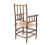 Jacobean Stained Beech Bobbin Armchair, 1900s For Sale - Image 5 of 11