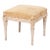 19th Century Swedish White Tabouret Stool For Sale