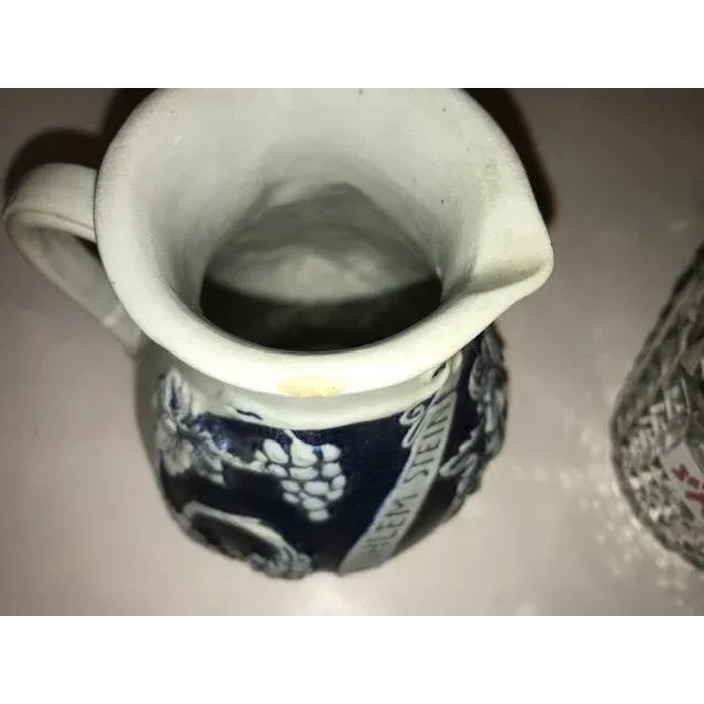 French vintage Alsatian wine pitcher Very good condition (very little chips as seen on photo) We ship from Texas, not from...