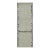 Rug & Kilim’s Modern Abstract Runner in Blue & Gray With a Rich Brown Pattern For Sale