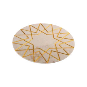 Marble Palatina Plate by Gabriele D'angelo