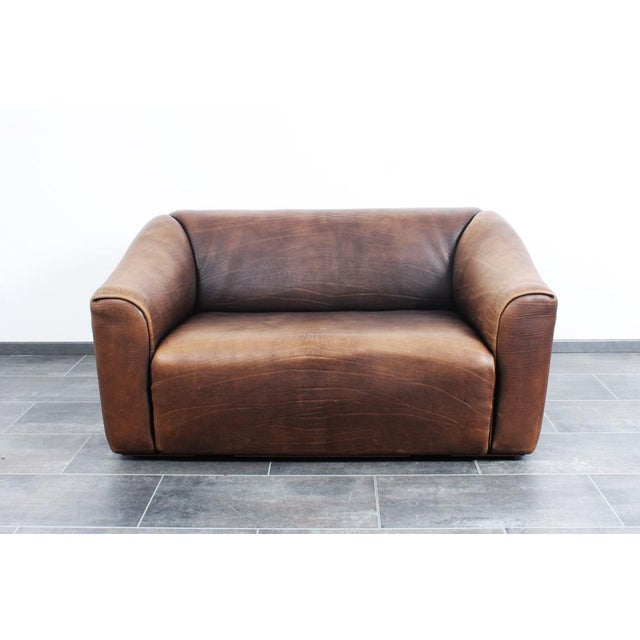 DS47 2-Seater Sofa in Leather from de Sede, 1970s For Sale - Image 16 of 18
