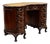 Victorian Mahogany Kidney Shaped Desk, 1870 For Sale