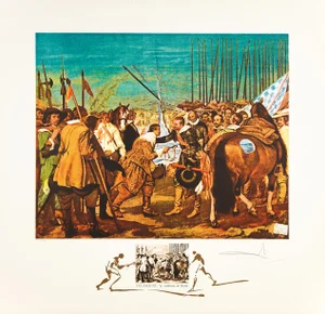 Salvador Dalí "Le Reddition De Breda" (The Surrender of Breda)