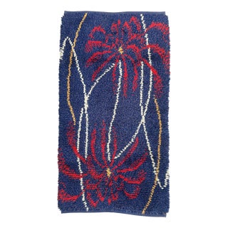 Small Vintage Swedish Rug, 1960s For Sale