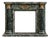 Fireplace in Green Alpine Marble, 1940s For Sale