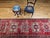 Red Vintage Persian Heriz Runner, Hand-Knotted Wool, Geometric Pattern, Red & Green, 3x10 For Sale - Image 8 of 18
