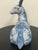 Late 20th Century Thai Blue and White Ceramic Deer For Sale - Image 11 of 18