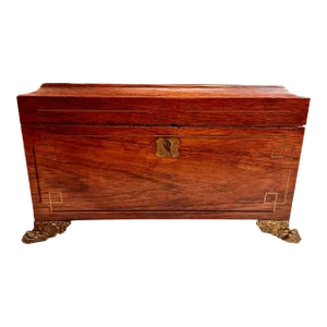 Early 19th Century Regency Tea Caddy