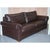 Garrick 3-Seater Sofa in Brown Leather from Duresta For Sale - Image 4 of 10