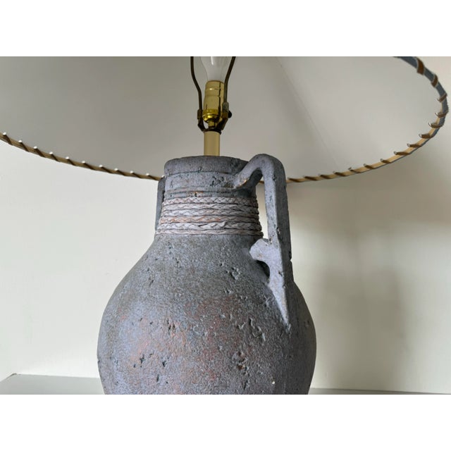 1980's Vintage Lee Reynolds Table Lamp With Shade/ Sold For Sale - Image 11 of 11