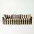 Not Yet Made - Made To Order Sophie Conran Coco 4 Seater Sofa - Chocolate Stripes with Knife Edge Cushion For Sale - Image 5 of 5