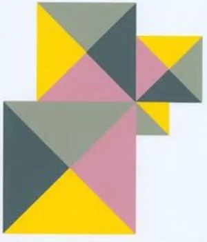 1997 Abstract Serigraph by Anton Stankowski, Limited Edition