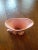 This is a GORGEOUS McCoy USA 6" Pink Ceramic Cornucopia Vase. Procured at auction BOX 13