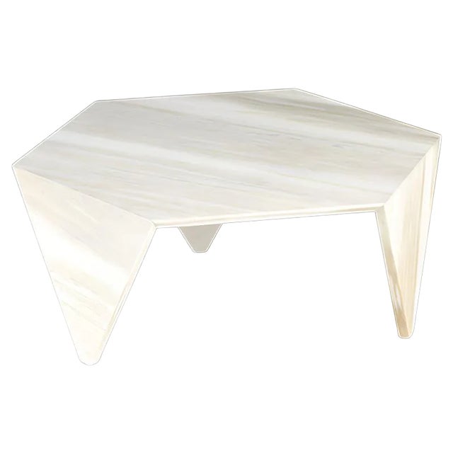 New Calacatta White Marble Ruche Coffee Table by Giorgio Ragazzini for VGnewtrend For Sale