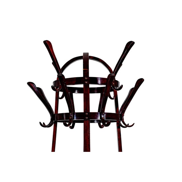 Otto Wagner Coat Rack in the Style of Otto Wagner, 1905 For Sale - Image 4 of 13